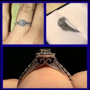 Gabriel & Co. Wedding Ring Set